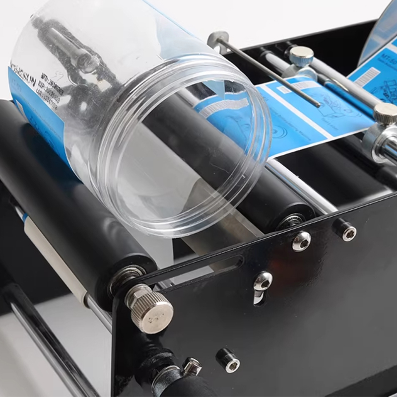 Label Printer - Small Manual Adhesive Round Bottle Round