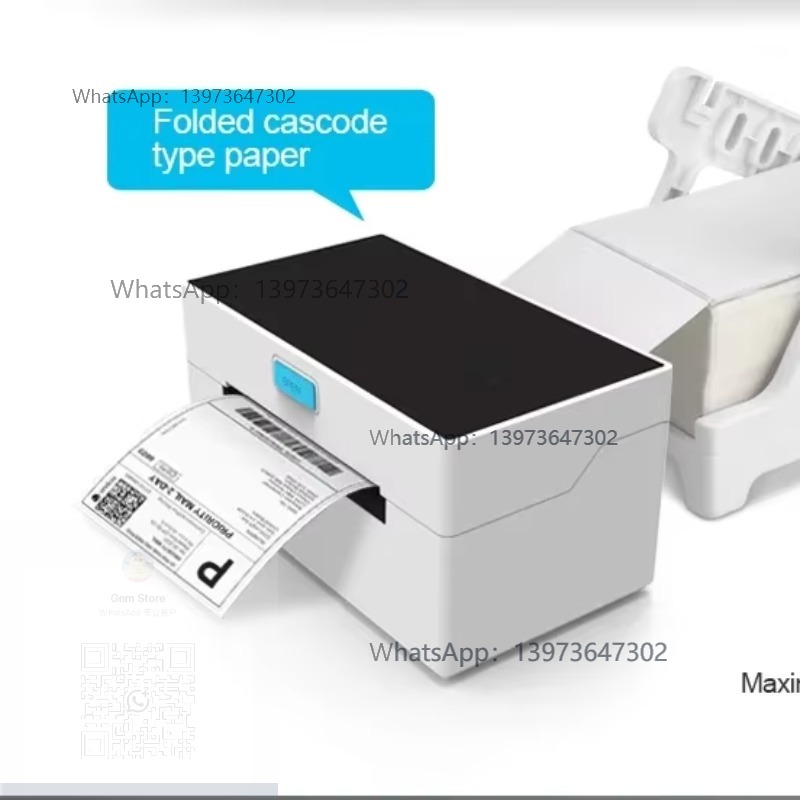 3inch 80mm Wireless USB Therma - Label Printer 评论和价格