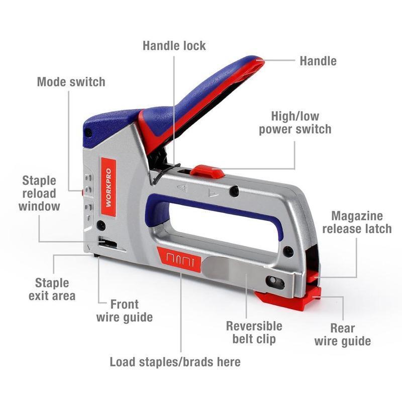 4 IN 1 Heavy Duty Staple Gun f - Stapler Heavy Duty 评论和价格