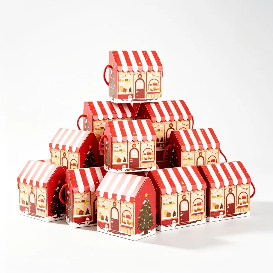 10pcs Christmas House-shaped G - Printer Paper 评论和价格