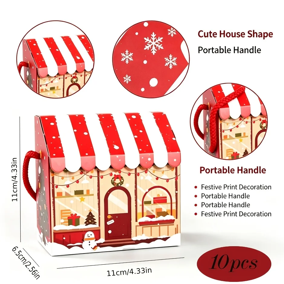 10pcs Christmas House-shaped G - Printer Paper 评论和价格