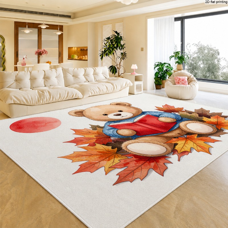 Fall Teddy Bear Reading Book A - Commercial Book Printing Machines 评论和价格