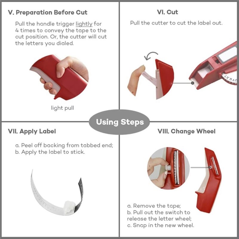 AAAN-DIY Manual Embossing Labe - Label Maker 评论和价格